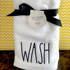 Rae Dunn hand towel